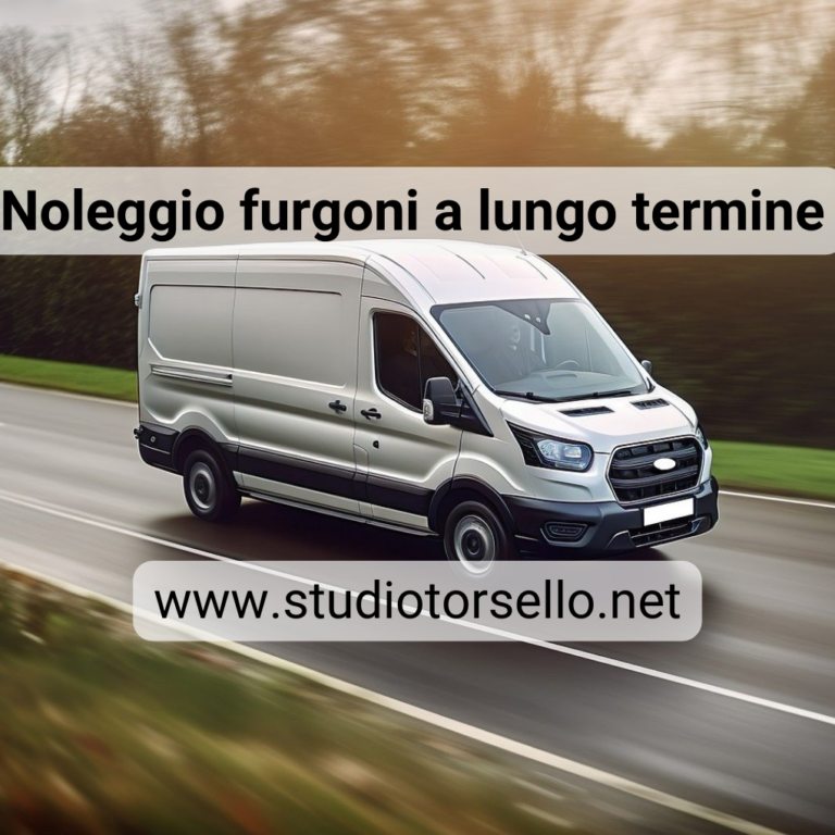 Noleggio furgoni a lungo termine